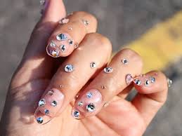 Rhinestone Nails