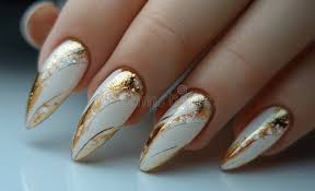 White & Gold